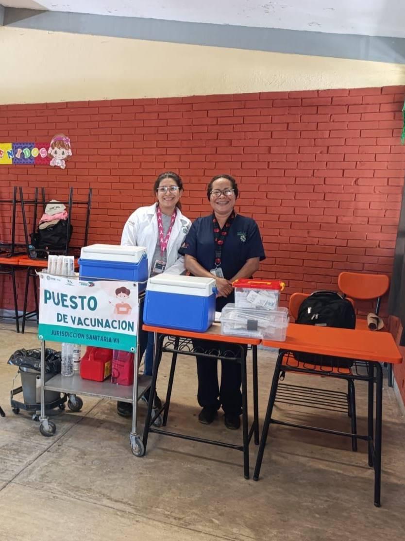 INTENSIFICAN VACUNACIÓN CONTRA SARAMPIÓN EN ESCUELAS DE SAN&nbsp;LUIS