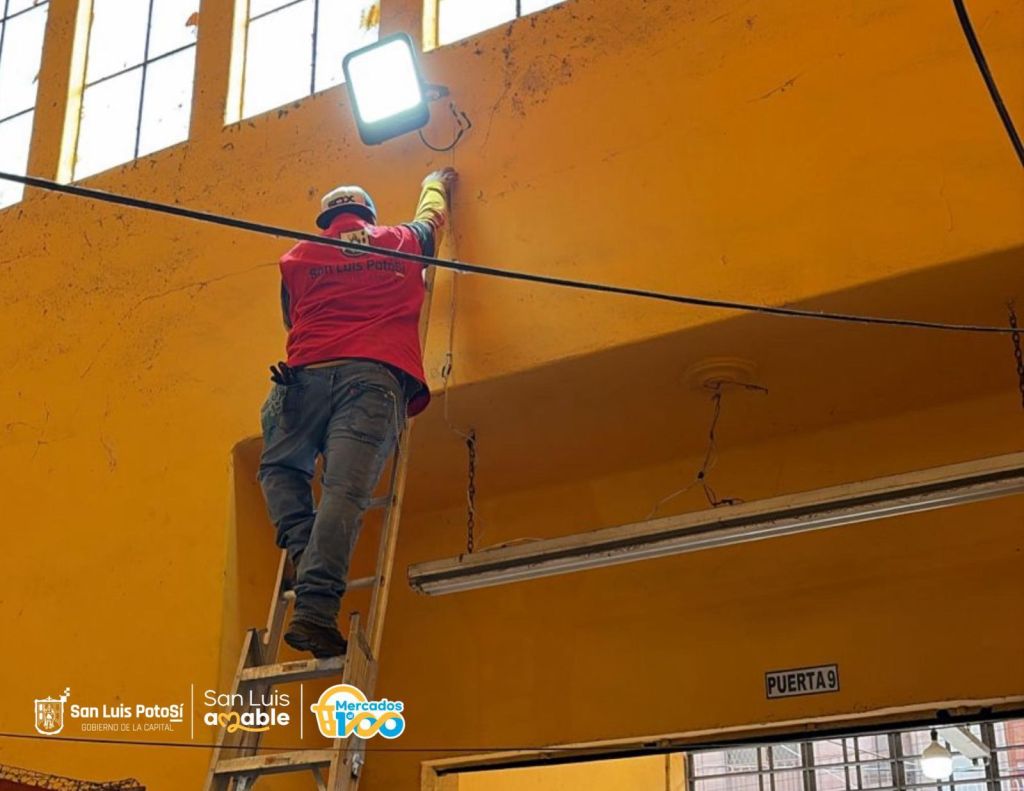 Con el programa Mercados al 100, continúan las mejoras a los centros de abasto&nbsp;municipales