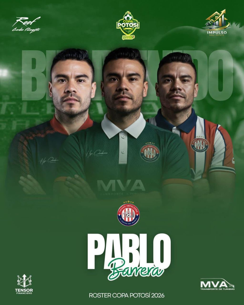 COPA POTOSÍ 2026 VIBRARÁ CON GRANDES ESTRELLAS, COMO PABLO&nbsp;BARRERA