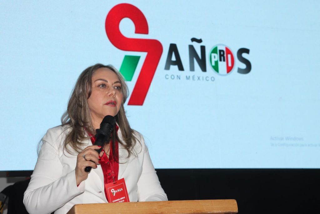 “San Luis Potosí quiere que el PRI vuelva a gobernar”: Sara Rocha en aniversario del&nbsp;tricolor