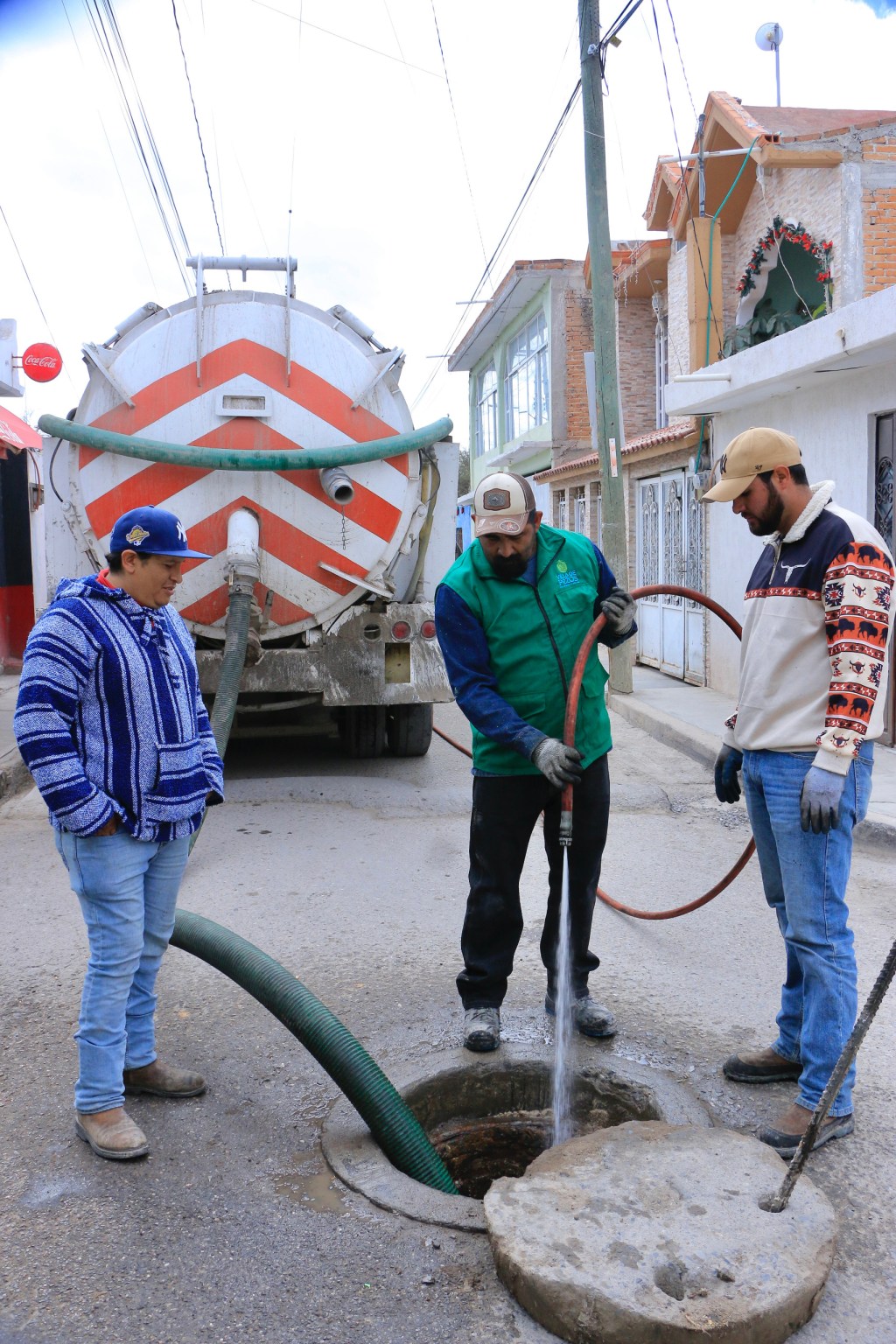 INTENSIFICA VILLA DE POZOS TRABAJOS PREVENTIVOS DE DESAZOLVE