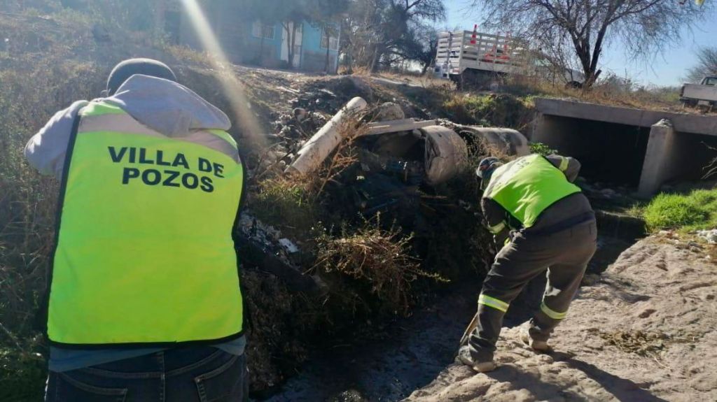 VILLA DE POZOS FORTALECE ACCIONES PREVENTIVAS EN DREN&nbsp;REVOLUCIÓN