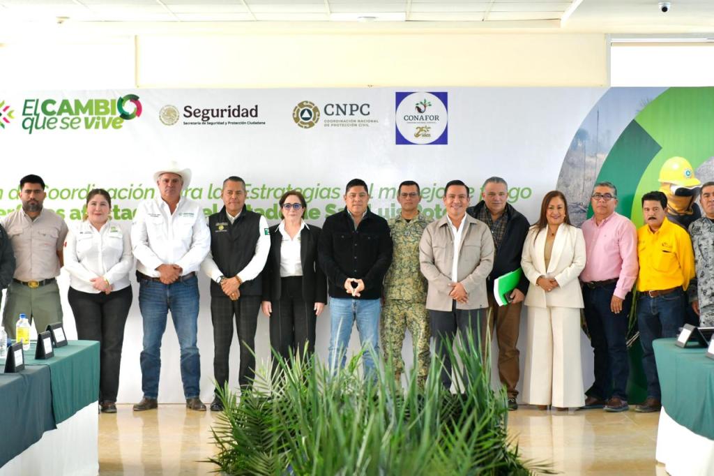 RICARDO GALLARDO PRIORIZA ACCIONES PARA COMBATIR INCENDIOS&nbsp;FORESTALES