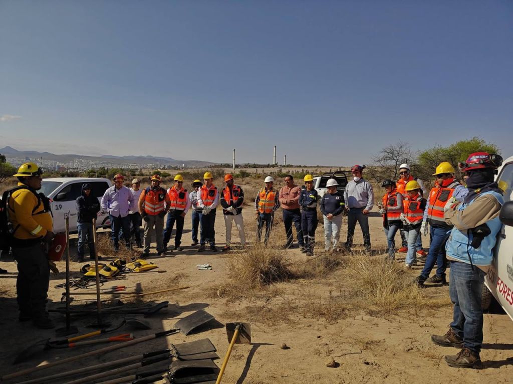 Alcalde Enrique Galindo Ceballos impulsa capacitación para fortalecer la atención de incendios&nbsp;forestales