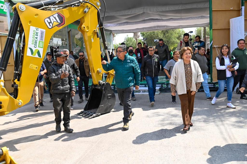 PAVIMENTACIÓN DE CALLE MELCHOR OCAMPO EN SOLEDAD, TERMINADA EN UNA SEMANA 
