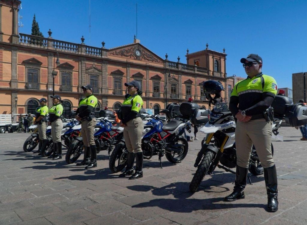 Presenta Policía de la Capital nuevas motopatrullas para atención ágil y oportuna en la&nbsp;ciudad