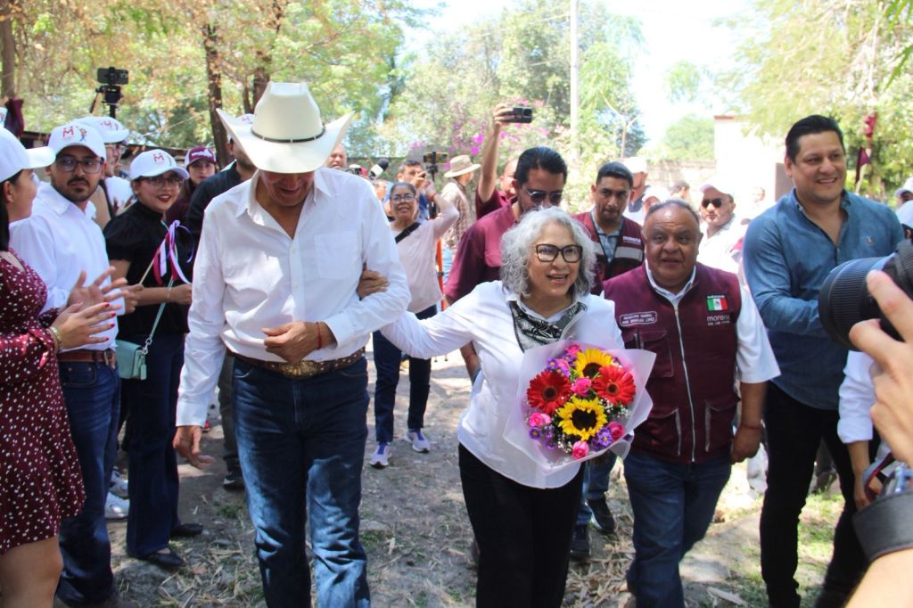 Rioverde arropa a Rita Ozalia y refrenda su compromiso con la organización de&nbsp;Morena