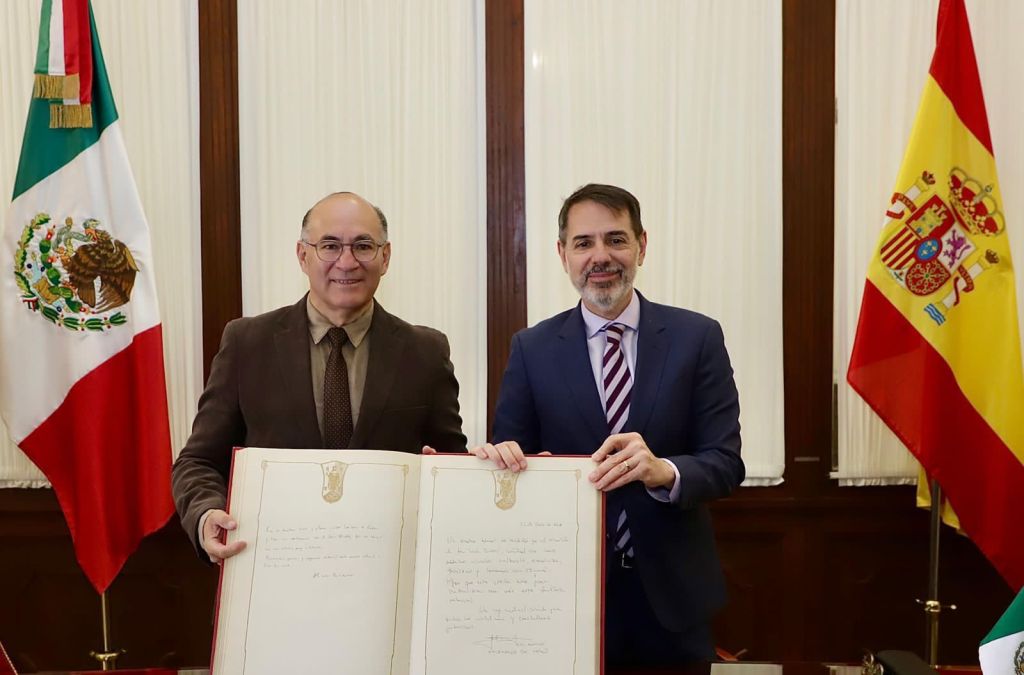 Alcalde Galindo recibe al Embajador Duarte de España, país invitado al Festival San Luis en&nbsp;Primavera