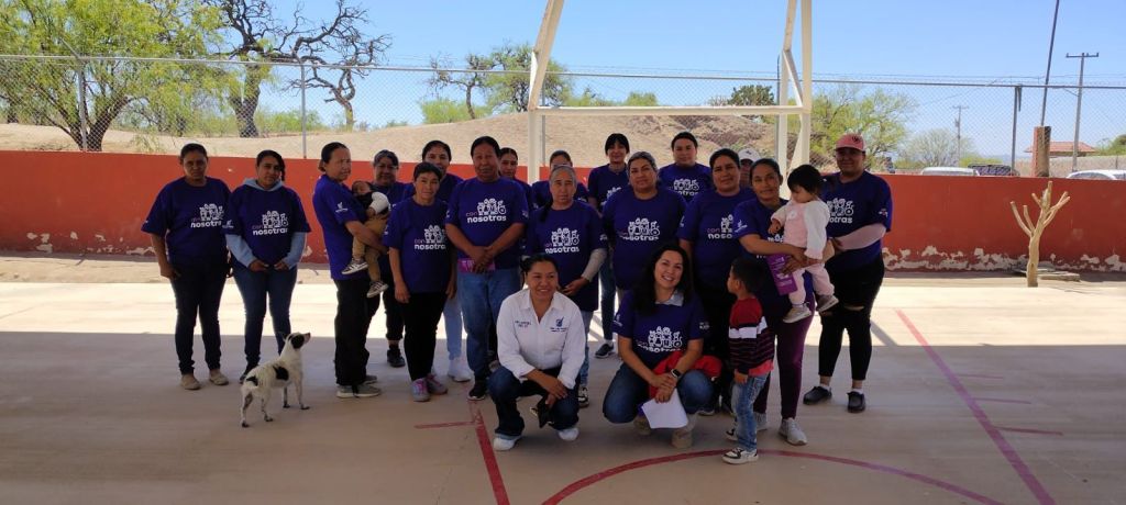 Integra la Instancia de las Mujeres, Brigadas Con Nosotras en comunidades de&nbsp;Peñasco