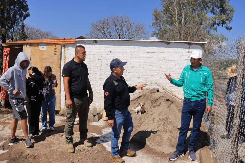 ISMAEL HERNÁNDEZ ATIENDE ESTRAGOS POR GRANIZADA EN VILLA DE&nbsp;REYES