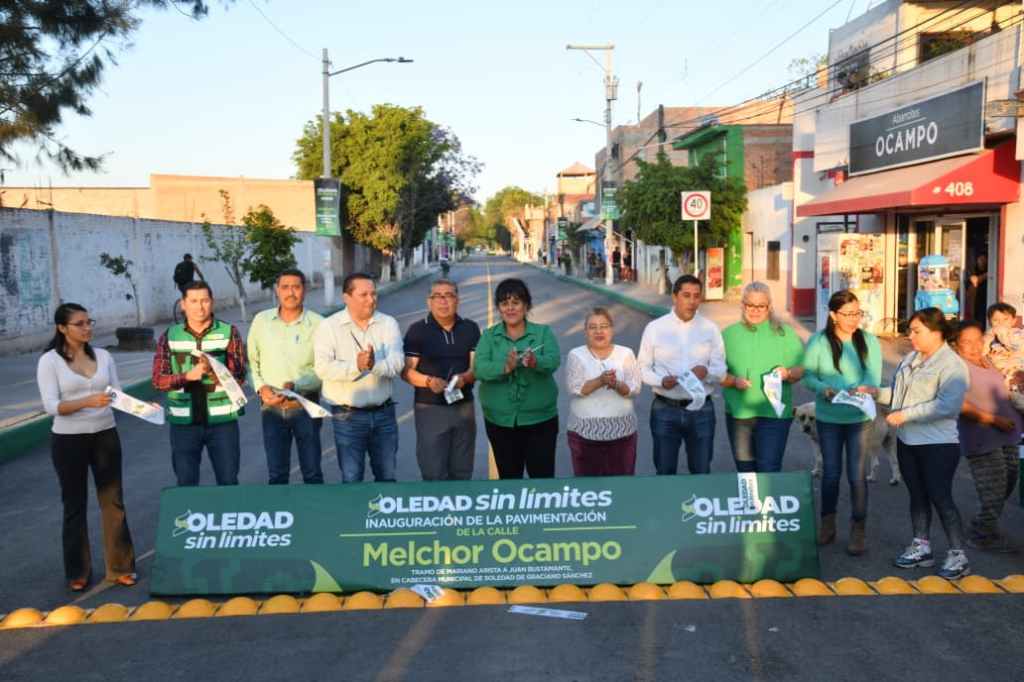 CON MÁS PAVIMENTACIONES, SOLEDAD ES EL MEJOR MUNICIPIO DE SLP: JUAN MANUEL NAVARRO