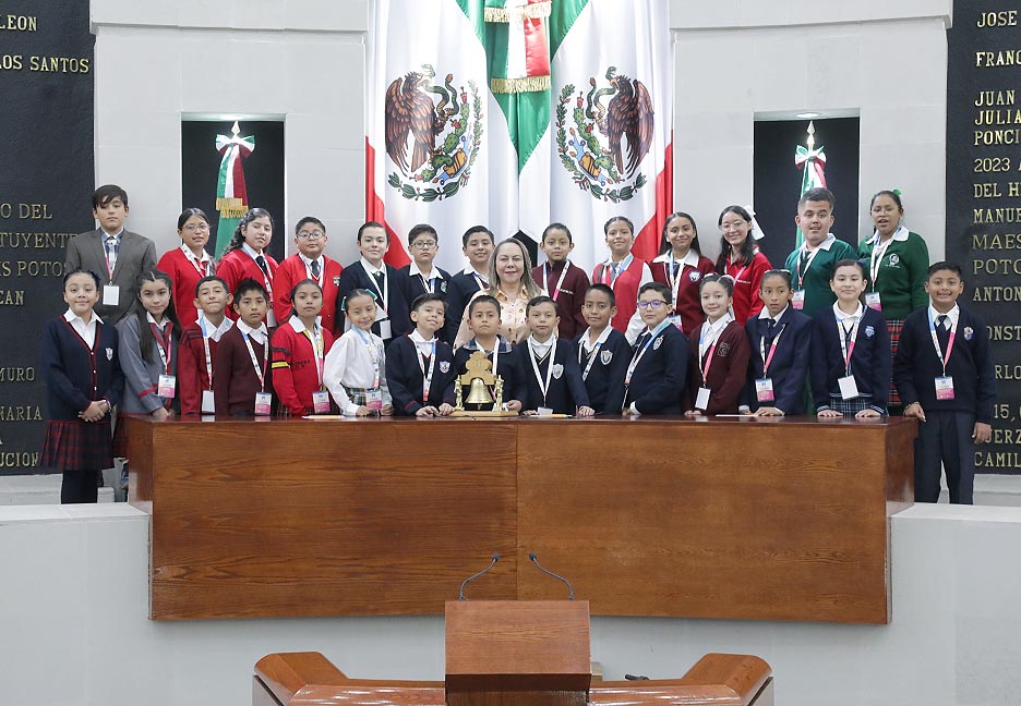 SE REALIZA EL PARLAMENTO DE LAS NIÑAS Y LOS NIÑOS EDICIÓN&nbsp;2026