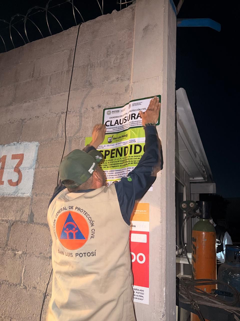 CLAUSURAN EMPRESA TRAS INCENDIO EN COLONIA INDUSTRIAL SAN&nbsp;LUIS