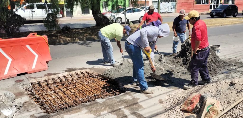 Gobierno capitalino repara ducto pluvial en Av. México con atención a reporte&nbsp;ciudadano