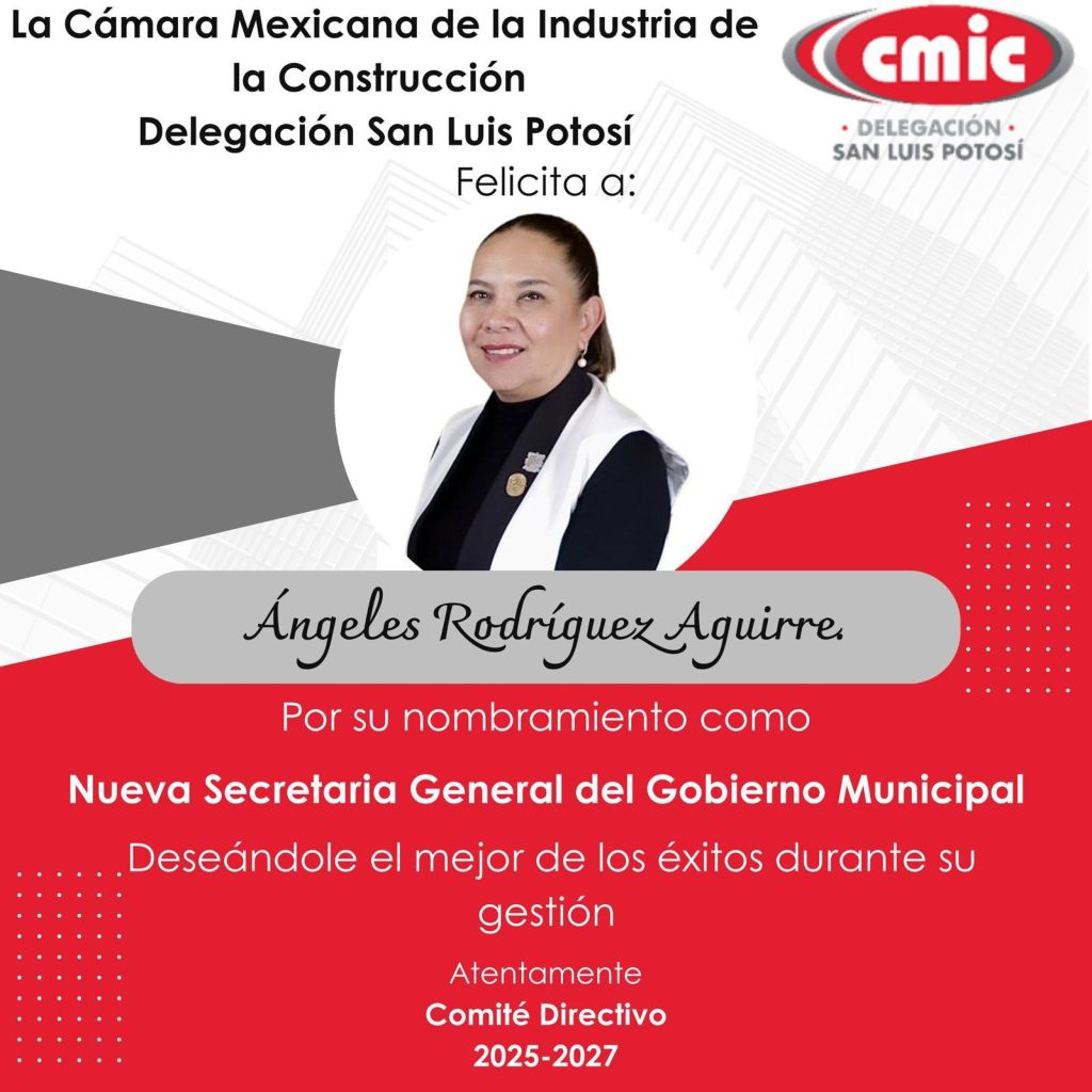 CMIC ANTICIPA BUENOS RESULTADOS CON ÁNGELES RODRÍGUEZ COMO SECRETARIA GENERAL DEL GOBIERNO DE LA&nbsp;CAPITAL