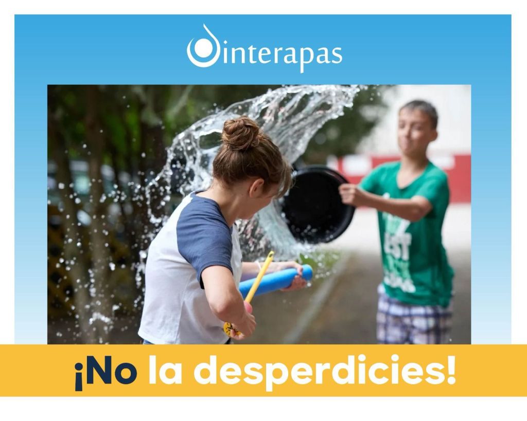 En Sábado de Gloria, Interapas invita a cuidar el&nbsp;agua