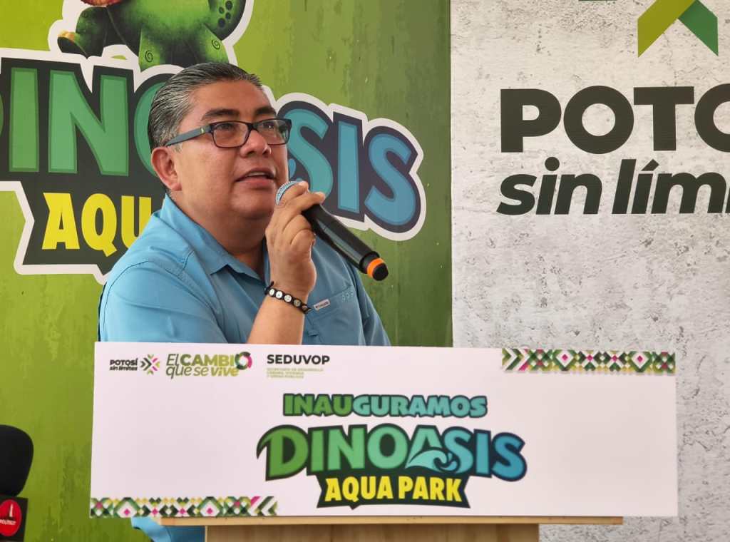 JUAN MANUEL NAVARRO RECONOCE VISIÓN DE TRANSFORMACIÓN DEL GOBERNADOR AL APERTURAR EL PARQUE&nbsp;DINOASIS