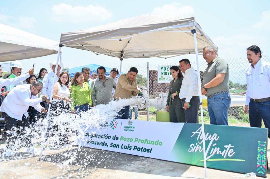RICARDO GALLARDO REFUERZA INFRAESTRUCTURA HÍDRICA QUE GARANTIZA AGUA A LAS FAMILIAS&nbsp;POTOSINAS