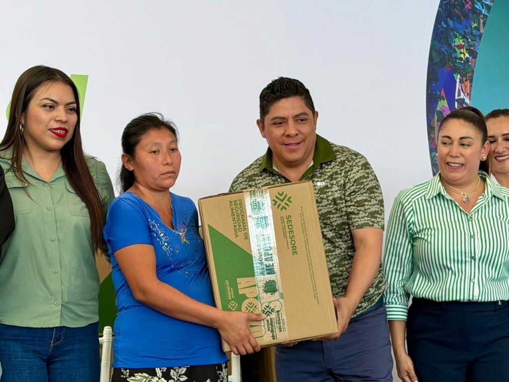 GOBIERNO ESTATAL AVANZA EN ENTREGA DE APOYOS ALIMENTARIOS