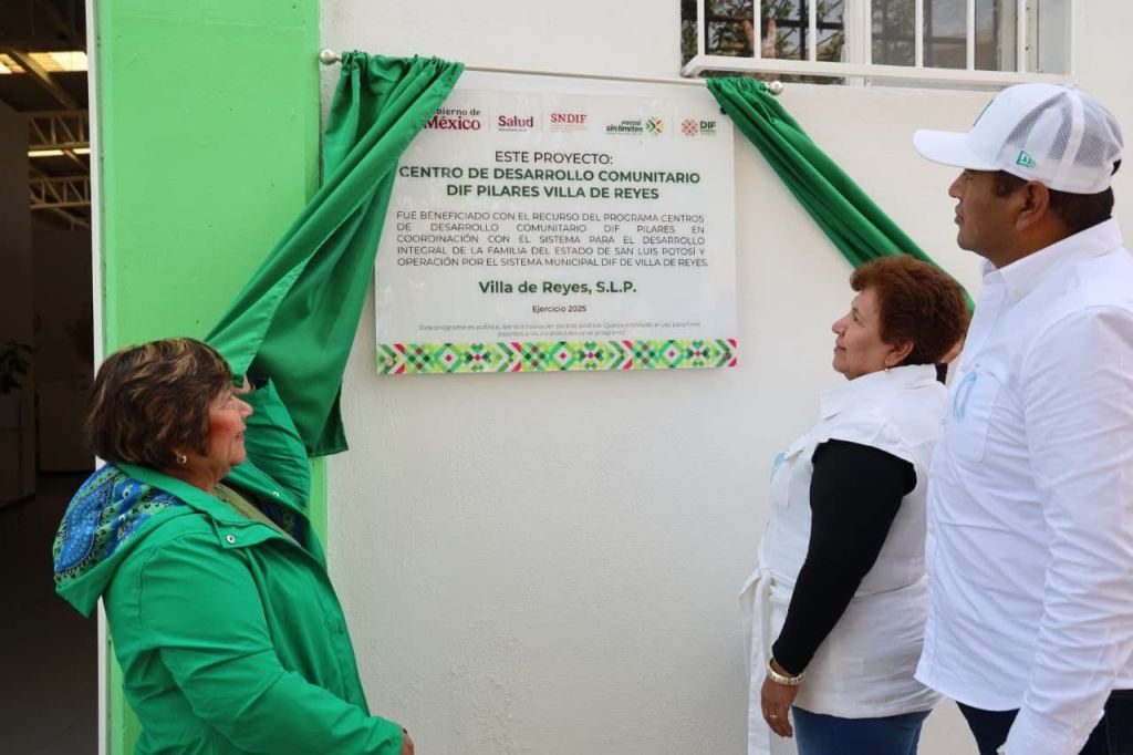 GOBIERNO ESTATAL IMPULSA CENTRO COMUNITARIO EN VILLA DE REYES