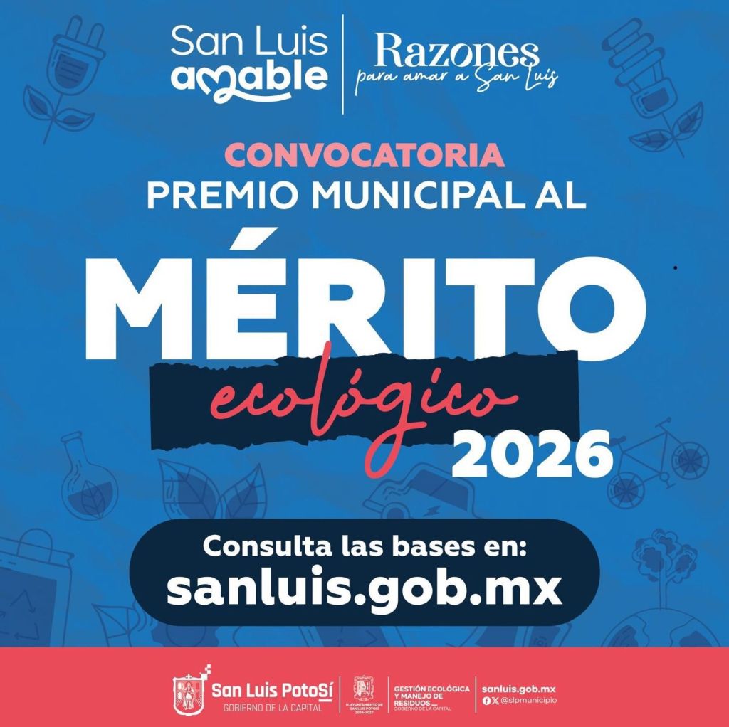 Abierta convocatoria para el Premio Municipal al Mérito Ecológico 2026