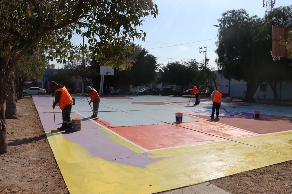 Gobierno Municipal continúa con el rescate y mejoramiento de espacios deportivos