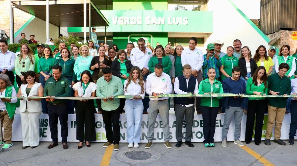 El PVEM consolida su liderazgo en San Luis Potosí con nueva sede y se perfila como fuerza clave rumbo a&nbsp;2027