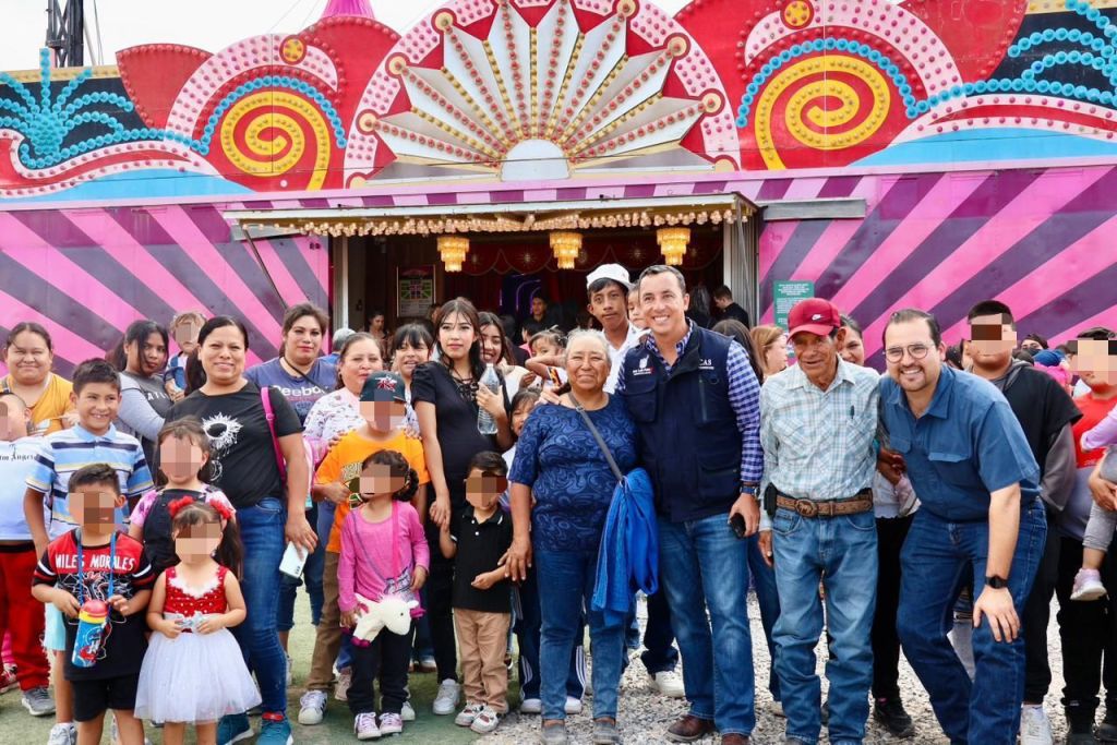 Gobierno de la Capital y Tihany Spectacular regalan sonrisas a 1,500 niñas y niños en el mes de la niñez