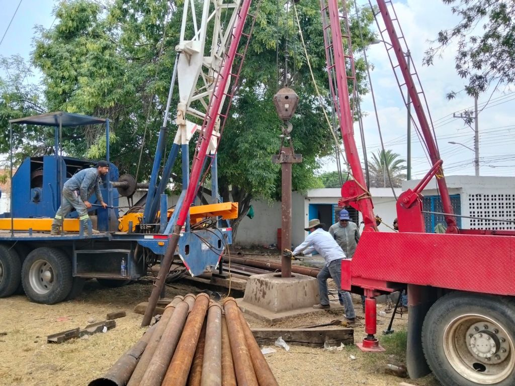 Interapas despliega equipo especializado para acelerar trabajos en el pozo Jacarandas&nbsp;II