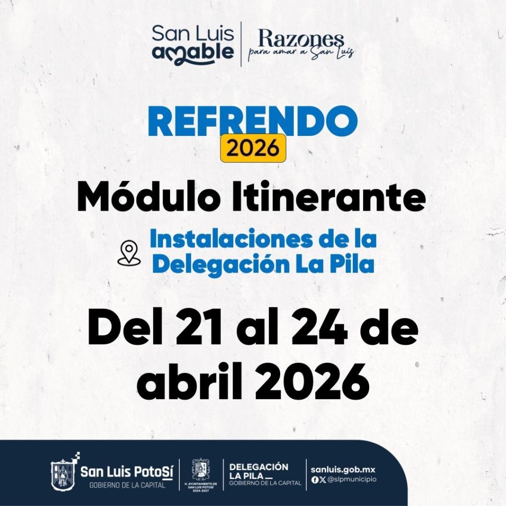 Módulo itinerante “Comercio cerca de ti” estará en la delegación de La&nbsp;Pila