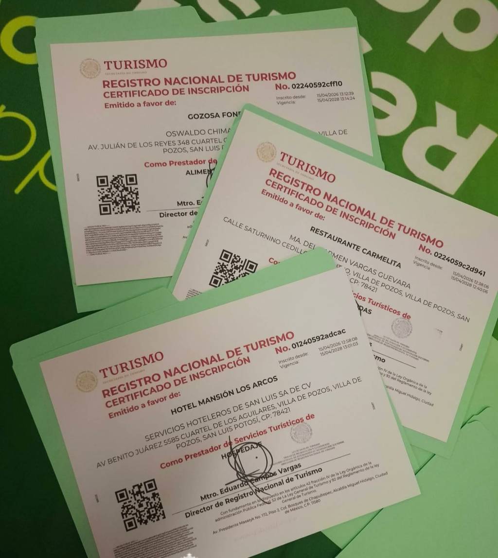 VILLA DE POZOS FORTALECE SU SECTOR TURÍSTICO CON EXITOSA JORNADA DEL REGISTRO NACIONAL DE&nbsp;TURISMO