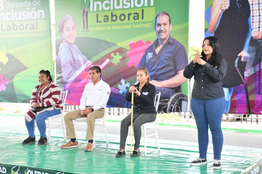 INCLUSIÓN LABORAL, POLÍTICA QUE SE PROMUEVE CON SENSIBILIDAD Y COMPROMISO EN SOLEDAD DE G.&nbsp;S.