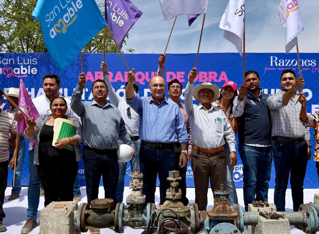 Soluciones reales al abasto de agua, Alcalde Galindo arranca rehabilitación de&nbsp;pozo