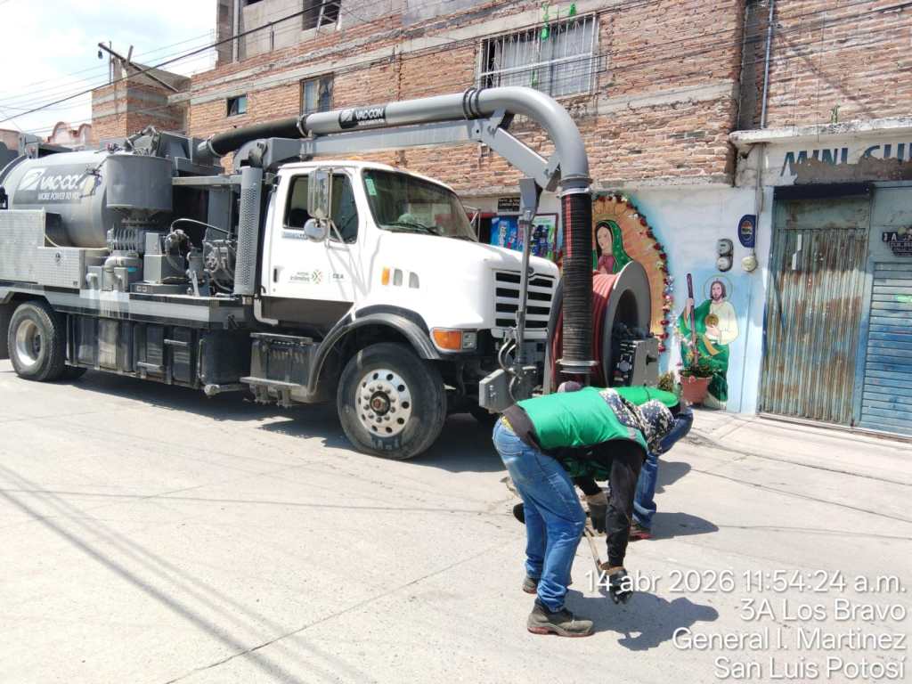 ESTADO REALIZA LABORES DE LIMPIEZA EN REDES DE DRENAJE SANITARIO EN LA ZONA&nbsp;METROPOLITANA