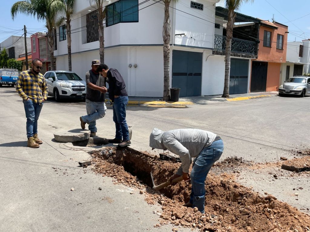 Segundo paquete de obras sanitarias mejora servicios en la colonia&nbsp;Obispado
