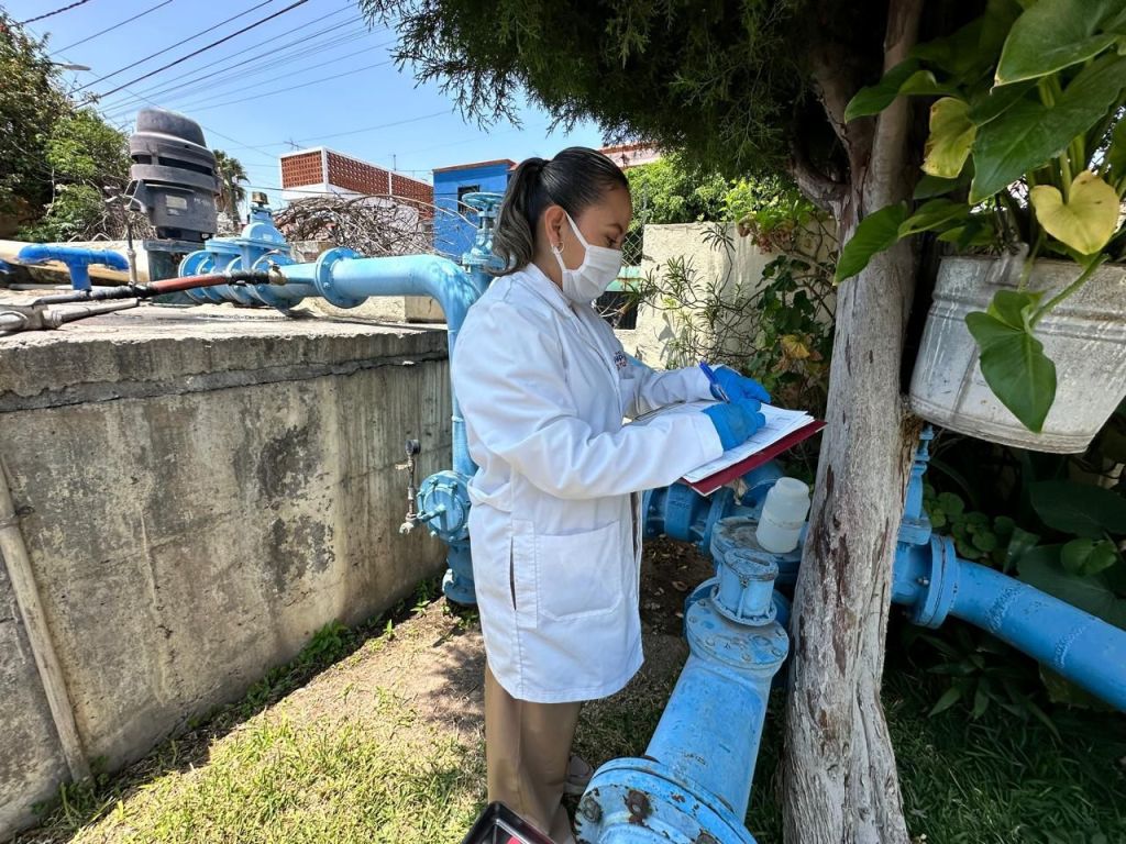 Interapas garantiza calidad de agua en San&nbsp;Ángel