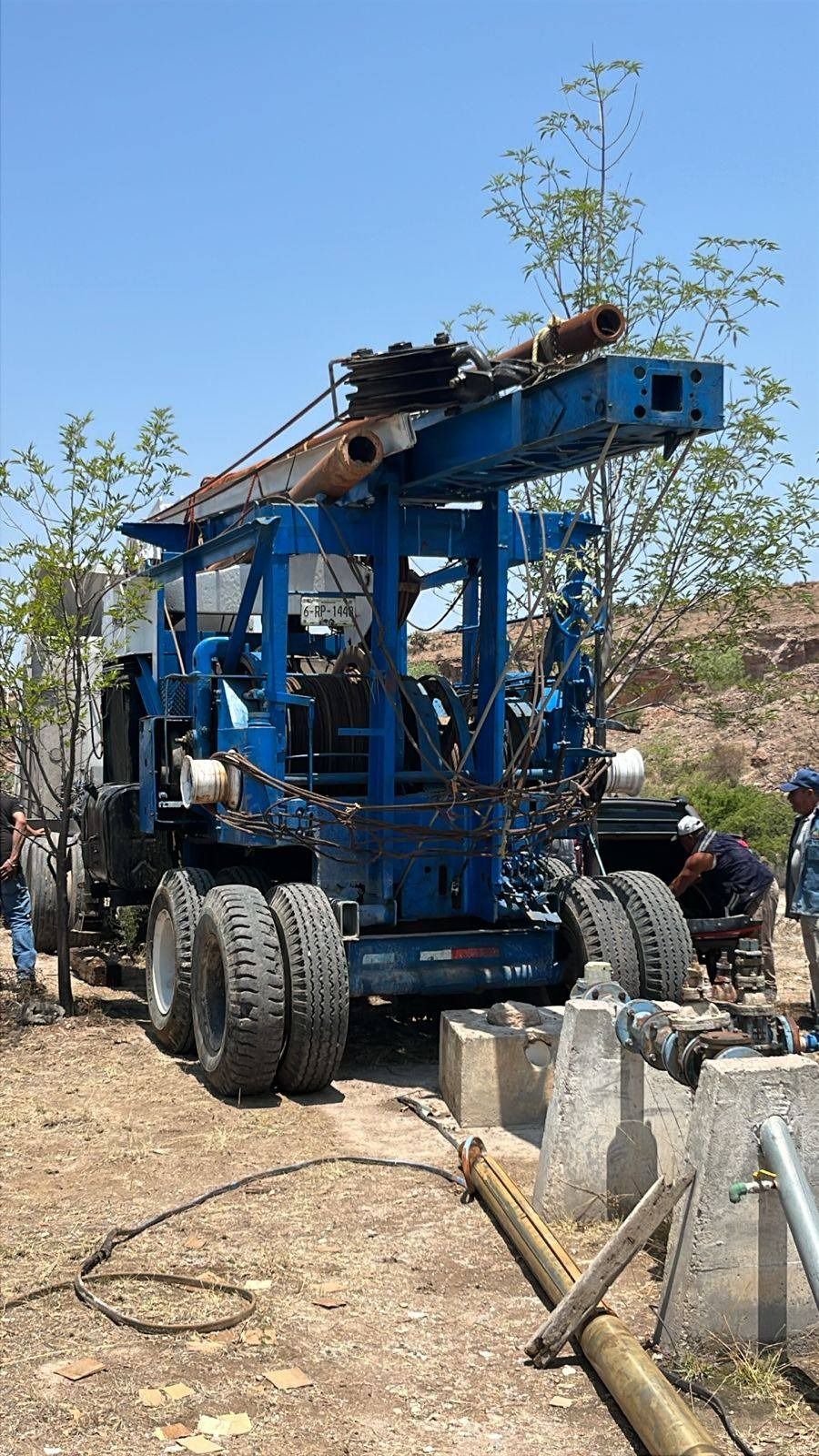 Avanza modernización municipal de pozo para mejorar abasto de agua potable a sectores de&nbsp;Escalerillas