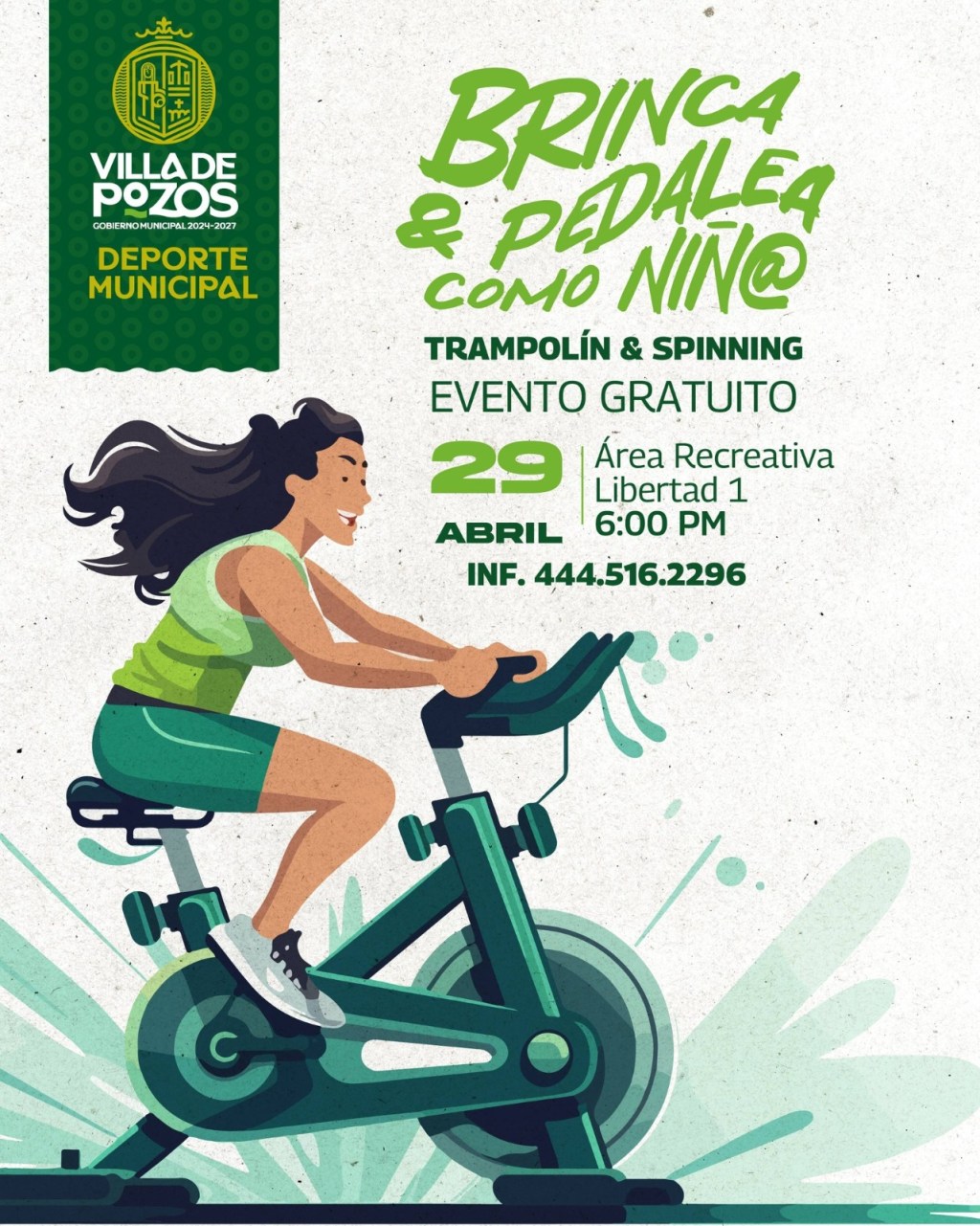 VILLA DE POZOS CELEBRA A LA NIÑEZ CON ACTIVIDADES DEPORTIVAS Y&nbsp;RECREATIVAS