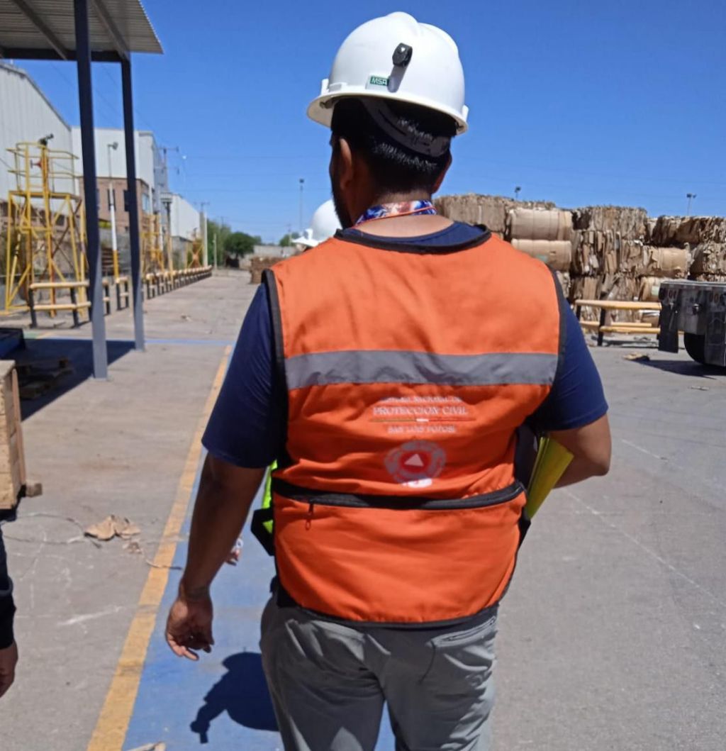 Protección Civil Municipal refuerza supervisiones a empresas en la Zona Industrial mediante operativo interinstitucional