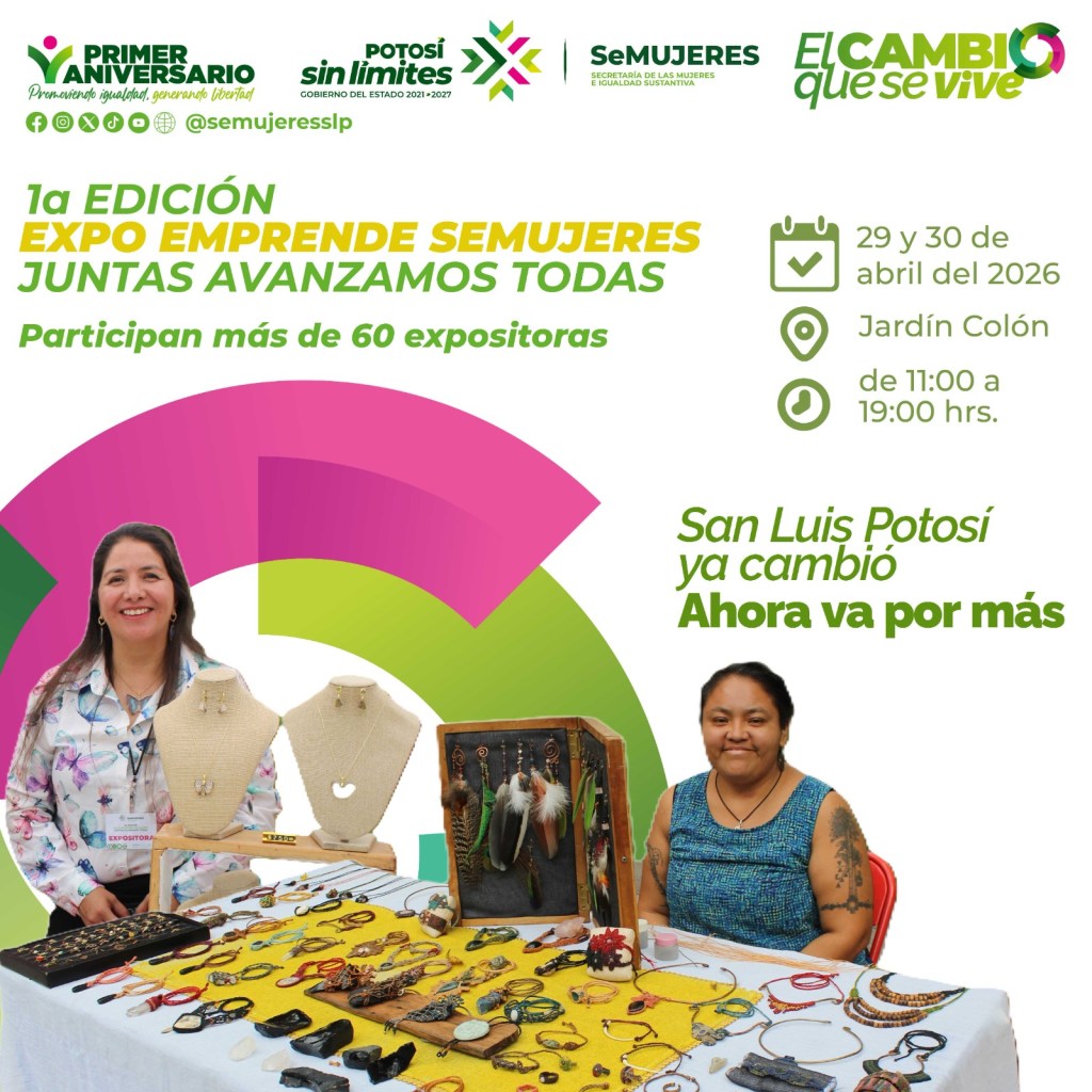 GOBIERNO ESTATAL BRINDA APOYO SIN LÍMITES A EMPRENDEDORAS&nbsp;POTOSINAS