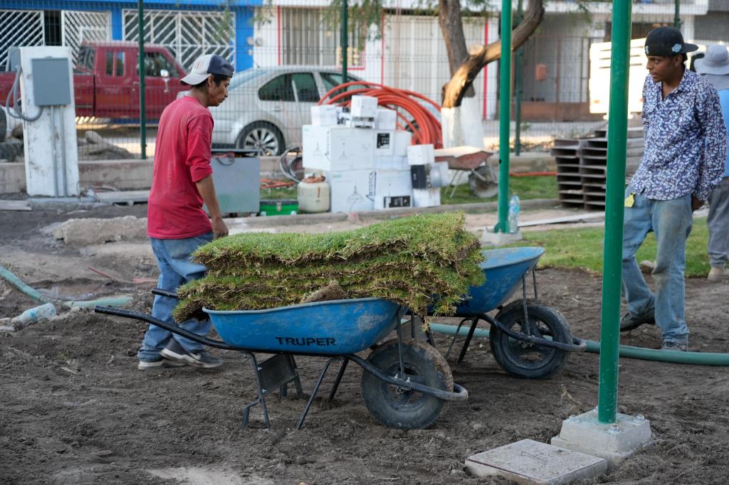 AVANZA REHABILITACIÓN DE PARQUE URBANO Rancho Viejo II EN VILLA DE&nbsp;POZOS