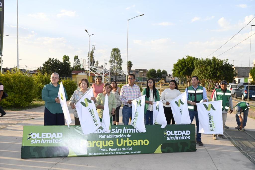 GOBIERNO DE SOLEDAD ARRANCA RECONSTRUCCIÓN DE NUEVO PARQUE URBANO EN LA ZONA&nbsp;ORIENTE