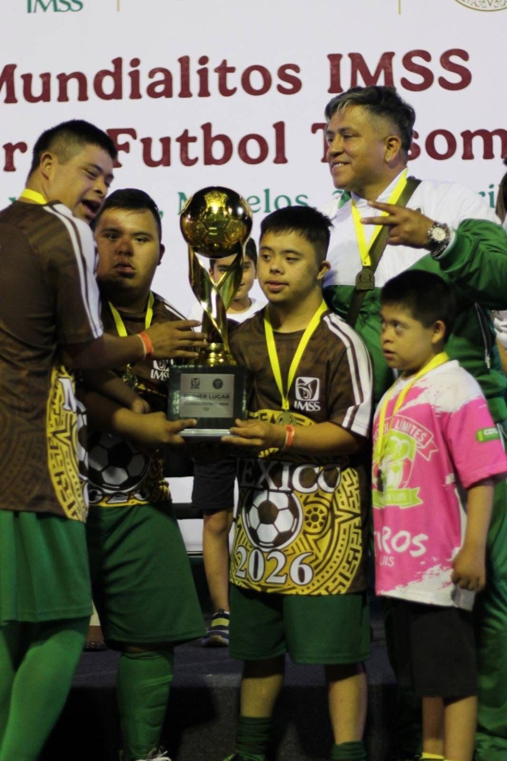 TUNEROS DE SAN LUIS, CAMPEONES DEL MUNDIALITO&nbsp;TRISOMÍA-21
