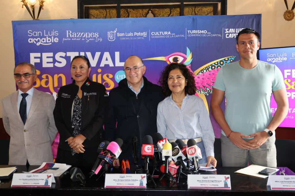 Video-El Festival San Luis en Primavera llegará a los siete barrios en 2027 Enrique&nbsp;Galindo