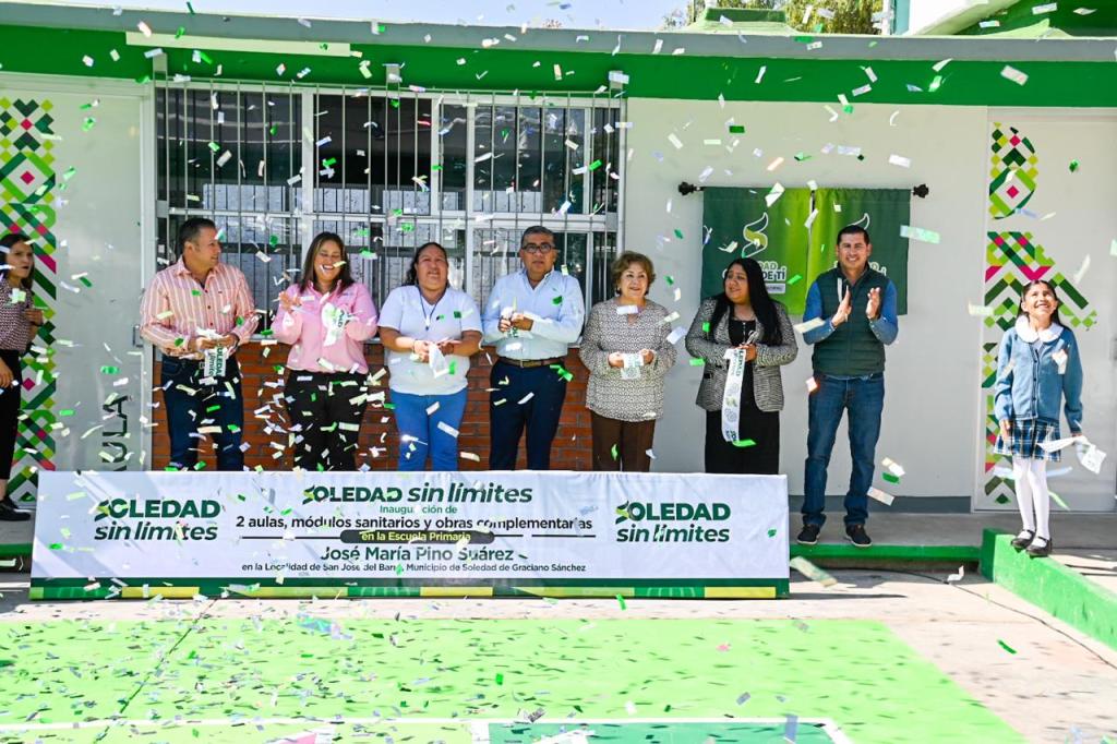 ALCALDE JUAN MANUEL NAVARRO ENTREGA NUEVA INFRAESTRUCTURA EDUCATIVA EN SAN JOSÉ DEL&nbsp;BARRO