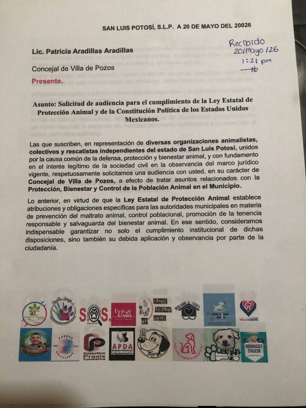DENUNCIAN OMISIÓN DE AUTORIDADES EN VILLA DE POZOS ANTE CRISIS DE BIENESTAR ANIMAL Y EXIGEN SOLUCIONES HUMANITARIAS.