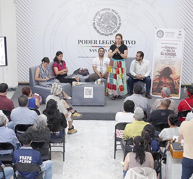 SE LLLEVA A CABO FORO ACADÉMICO Y PRESENTACIÓN DEL LIBRO “LAS VISIONES DE UNA BRUJA&nbsp;GUACHICHIL”