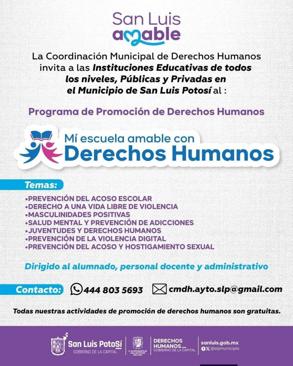 Abierta agenda del Gobierno de la Capital para capacitaciones gratuitas en Derechos&nbsp;Humanos