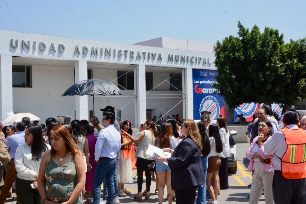 orden, oficinas municipales son evacuadas como parte del 1er Simulacro Nacional&nbsp;2026