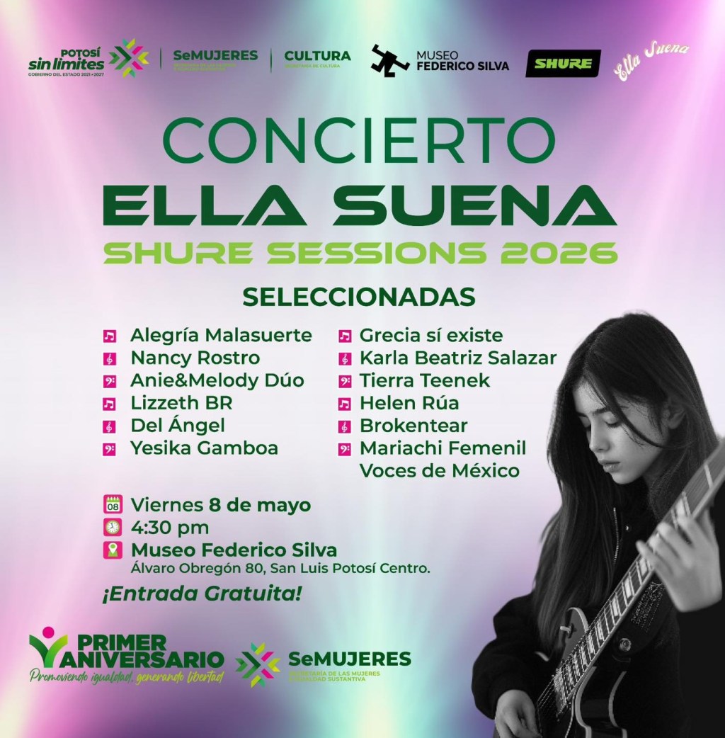 GOBIERNO ESTATAL IMPULSA TALENTO FEMENINO CON ELLA&nbsp;SUENA